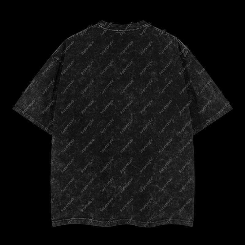 Doctor Doom "The Masked Tyrant" Marvel MCU Edition Double Printed Oversize Lightweight Acid Washed T-Shirt