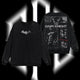 The Dark Knight "Batman" - The Gotham Guardian Hero Verse DC Comic Edition Double Printed Oversize Lightweight Acid Washed Sweater