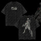 Shadow Merc Captain Deadpool Code-X Marvel MCU Edition Double Printed Oversize Lightweight Acid Washed T-Shirt