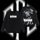 The Dark Knight "Absolute Batman" - The Gotham Guardian Hero Verse DC Comics Edition Double Printed Oversize Lightweight Acid Washed Sweater
