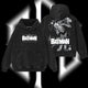 The Dark Knight "Absolute Batman" - The Gotham Guardian Hero Verse DC Comics Edition Double Printed Oversize Lightweight Acid Washed Hoodie