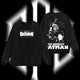 The Dark Knight "Absolute Batman" - The Gotham Guardian Hero Verse DC Comics Edition Double Printed Oversize Lightweight Acid Washed Sweater