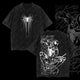 [Collection] Friendly Neighborhood Spider-man Black Suit Hero Marvel MCU Edition Double Printed Oversize Lightweight Acid Washed T-Shirt