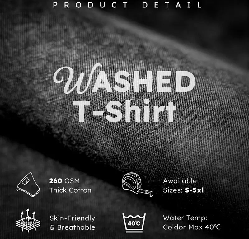 The Man of Steel "Superman" Clark Kent DC Comic Edition Double Printed Oversize Lightweight Acid Washed T-Shirt