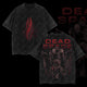 Dead Space: Necromorph Encounter Edition Double Printed Oversize Lightweight Acid Washed T-Shirt
