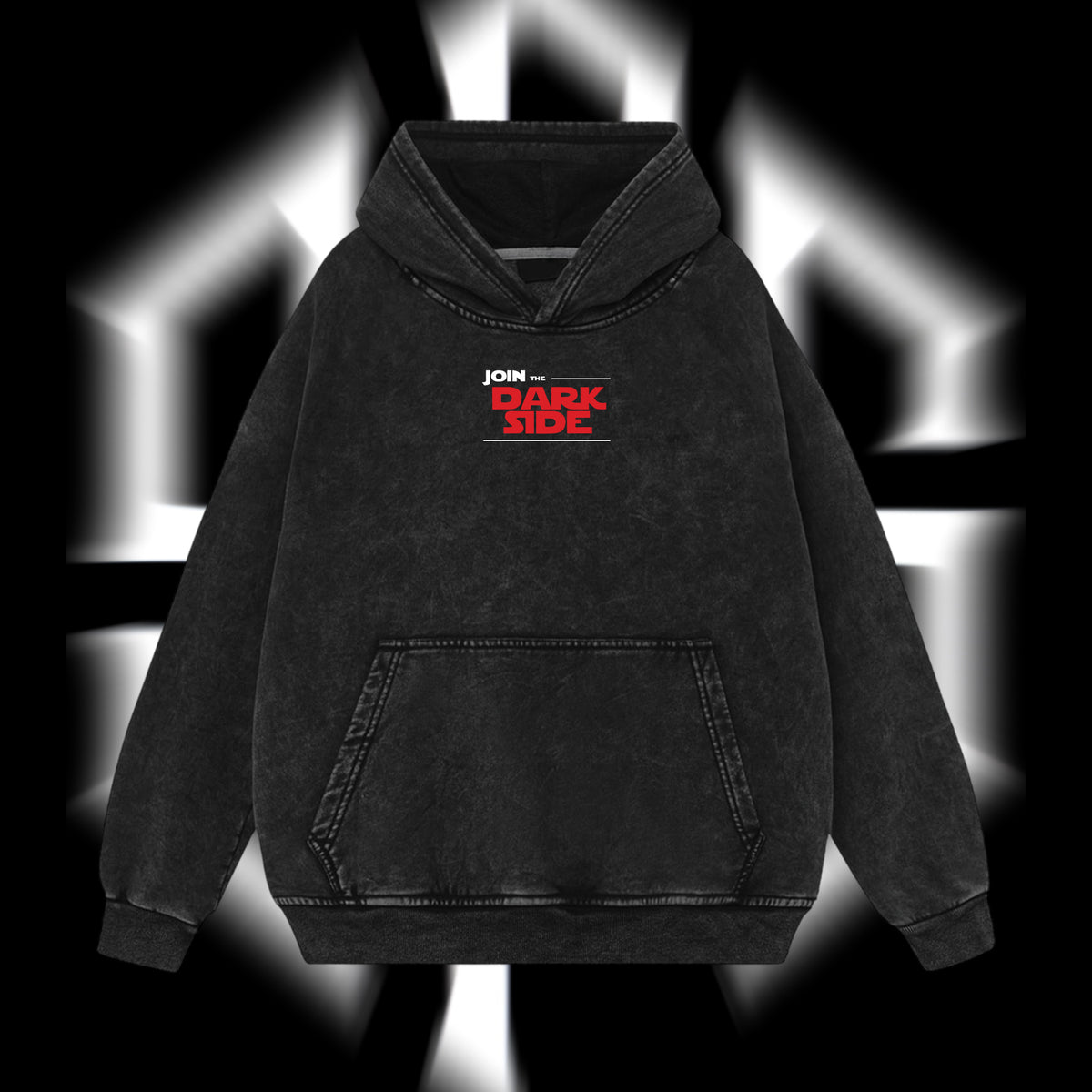 The Chosen One "Anakin Skywalker" Darth Vader - Star Wars Edition Double Printed Oversize Lightweight Acid Washed Hoodie
