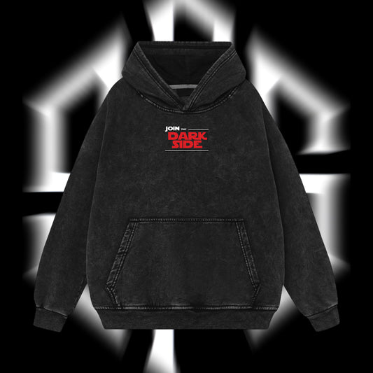 The Chosen One "Anakin Skywalker" Darth Vader - Star Wars Edition Double Printed Oversize Lightweight Acid Washed Hoodie