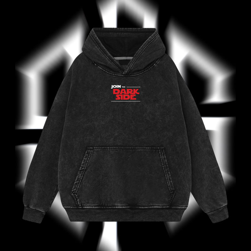 The Chosen One "Anakin Skywalker" Darth Vader - Star Wars Edition Double Printed Oversize Lightweight Acid Washed Hoodie