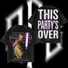 Mace Windu – The Purple Blade Master Star Wars Edition Double-Printed Oversize Lightweight Acid-Washed Premium Cotton T-Shirt