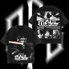 Darth Maul – The Crimson Warrior Star Wars Edition Double-Printed Oversize Lightweight Acid-Washed Premium Cotton T-Shirt