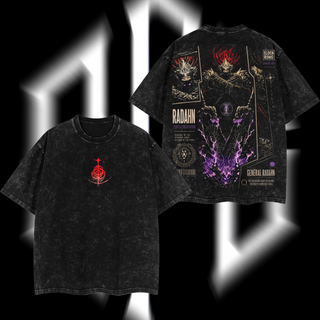 Radahn "The Starscourge Reborn" - Elden Ring Edition Double Printed Oversize Lightweight Acid Washed T-Shirt