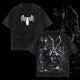 Friendly Neighborhood Spider-man Hero Dark Mutation Shadow Marvel MCU Comic Double Printed Oversize Lightweight Acid Washed T-Shirt